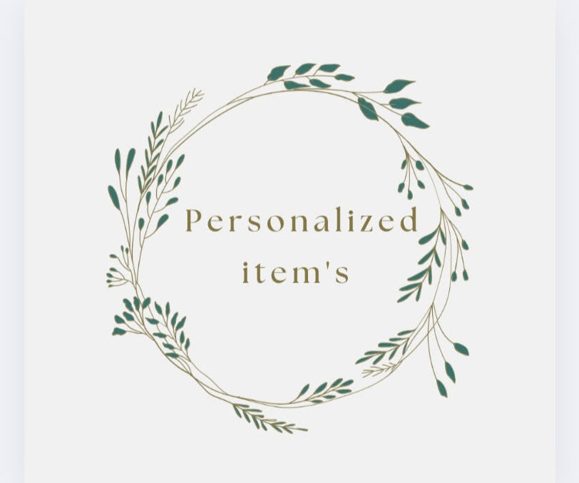 Personalize items
