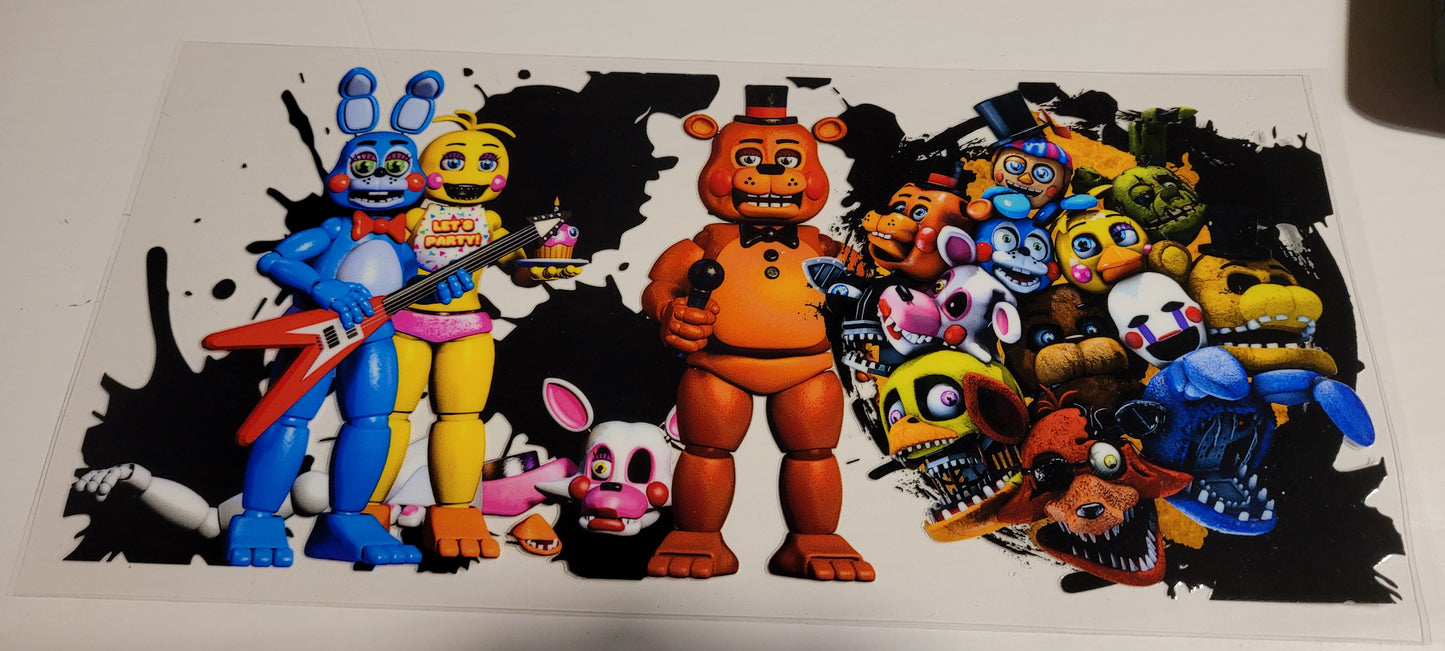 Characters start with F