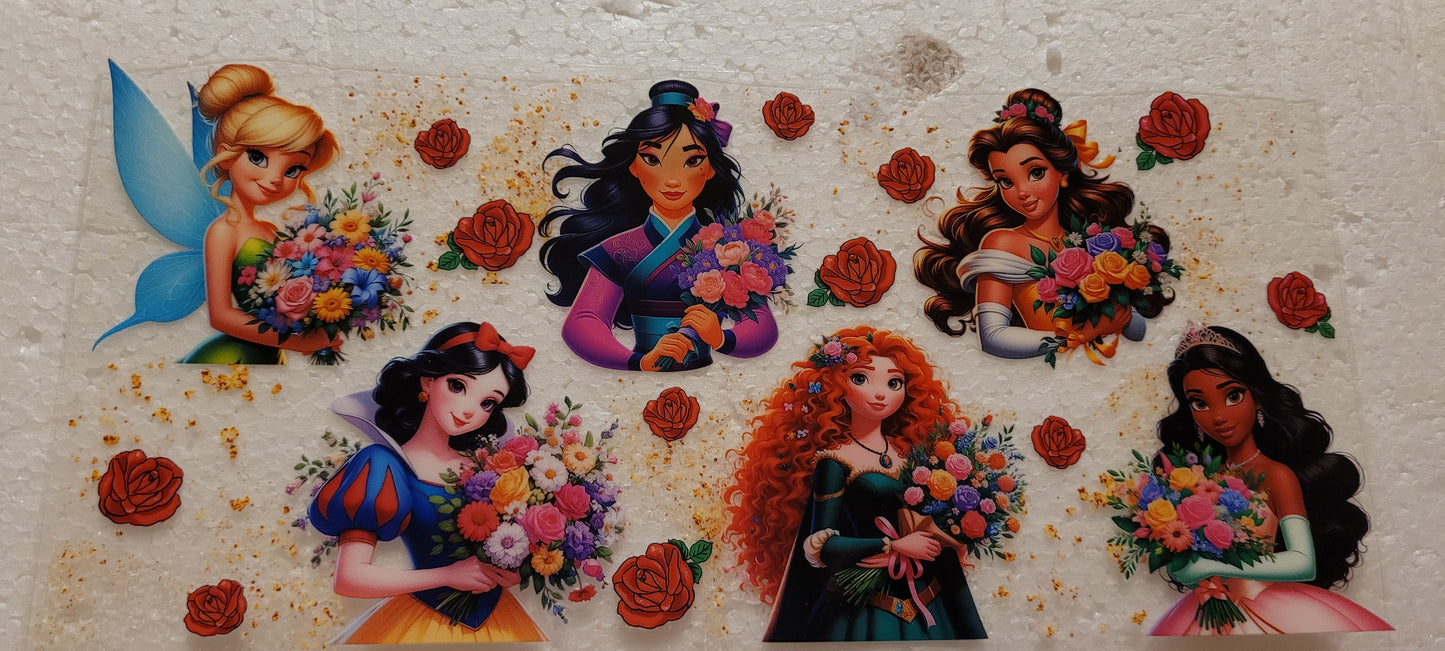 Princess cup wraps