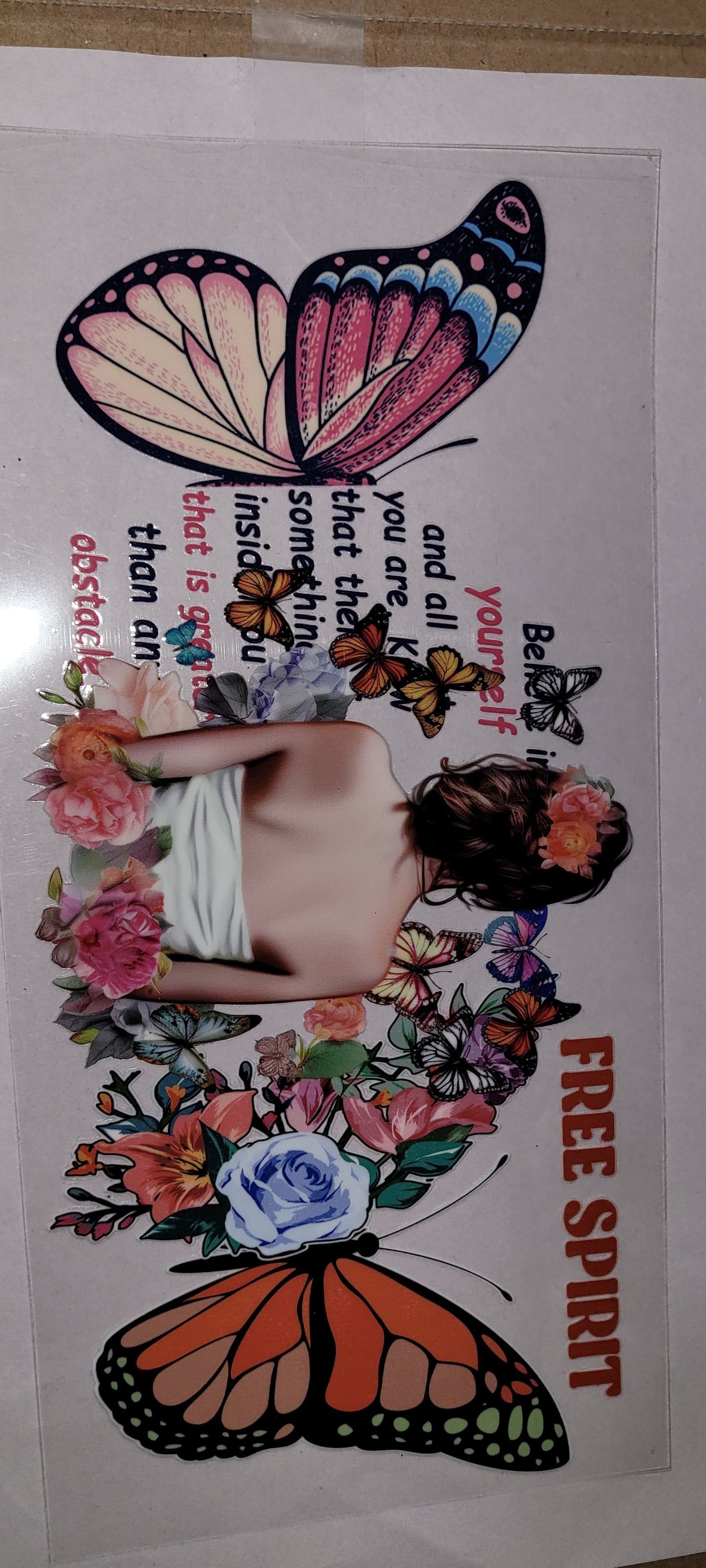 Butterfly uvdtf wraps