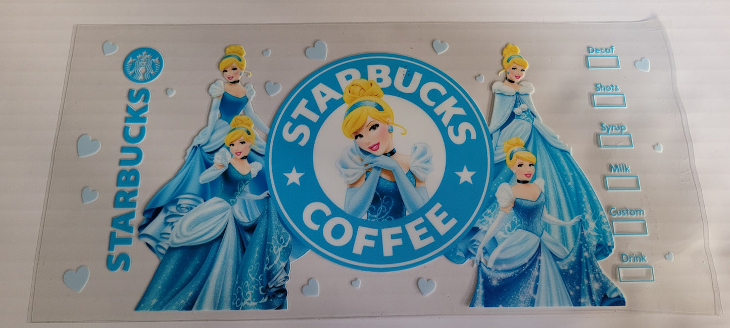 Princess cup wraps