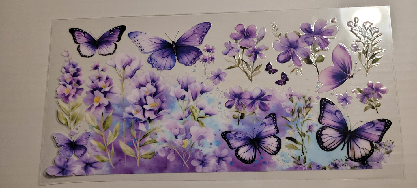 Butterfly uvdtf wraps