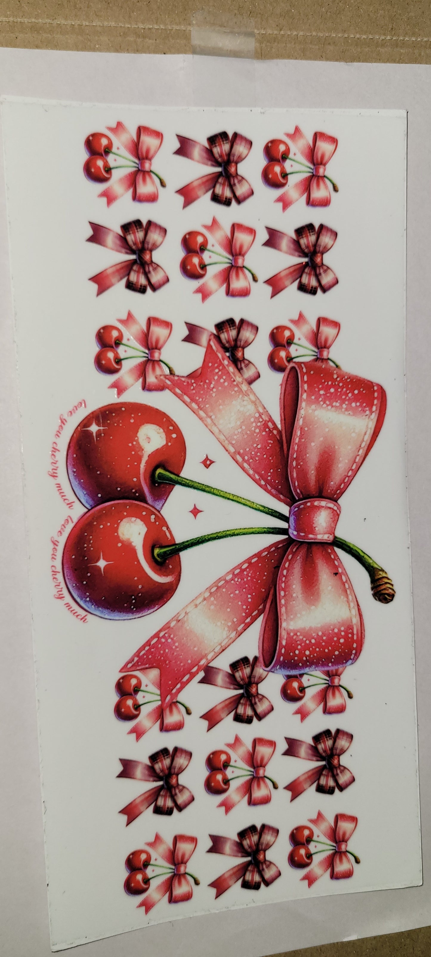 Bows and cherrys