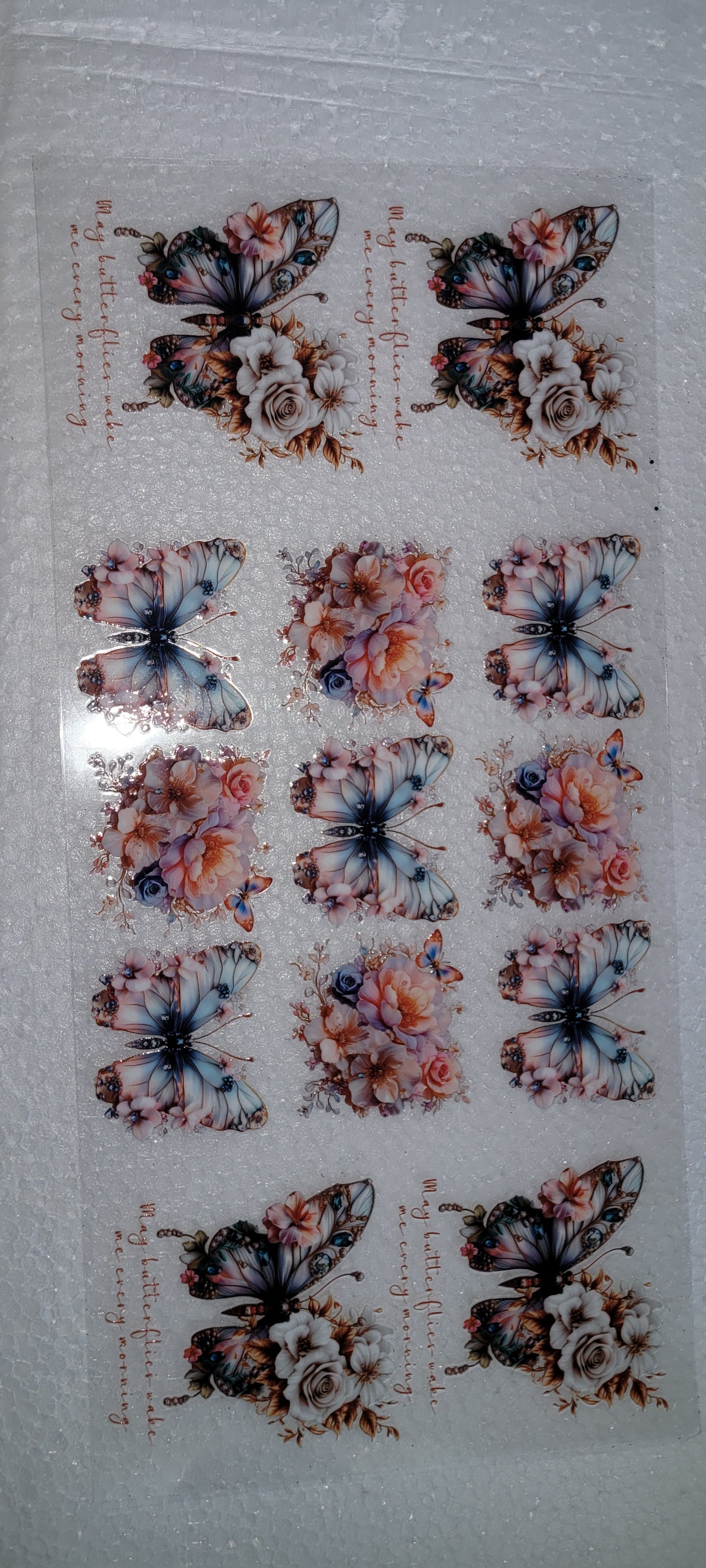 Butterfly uvdtf wraps