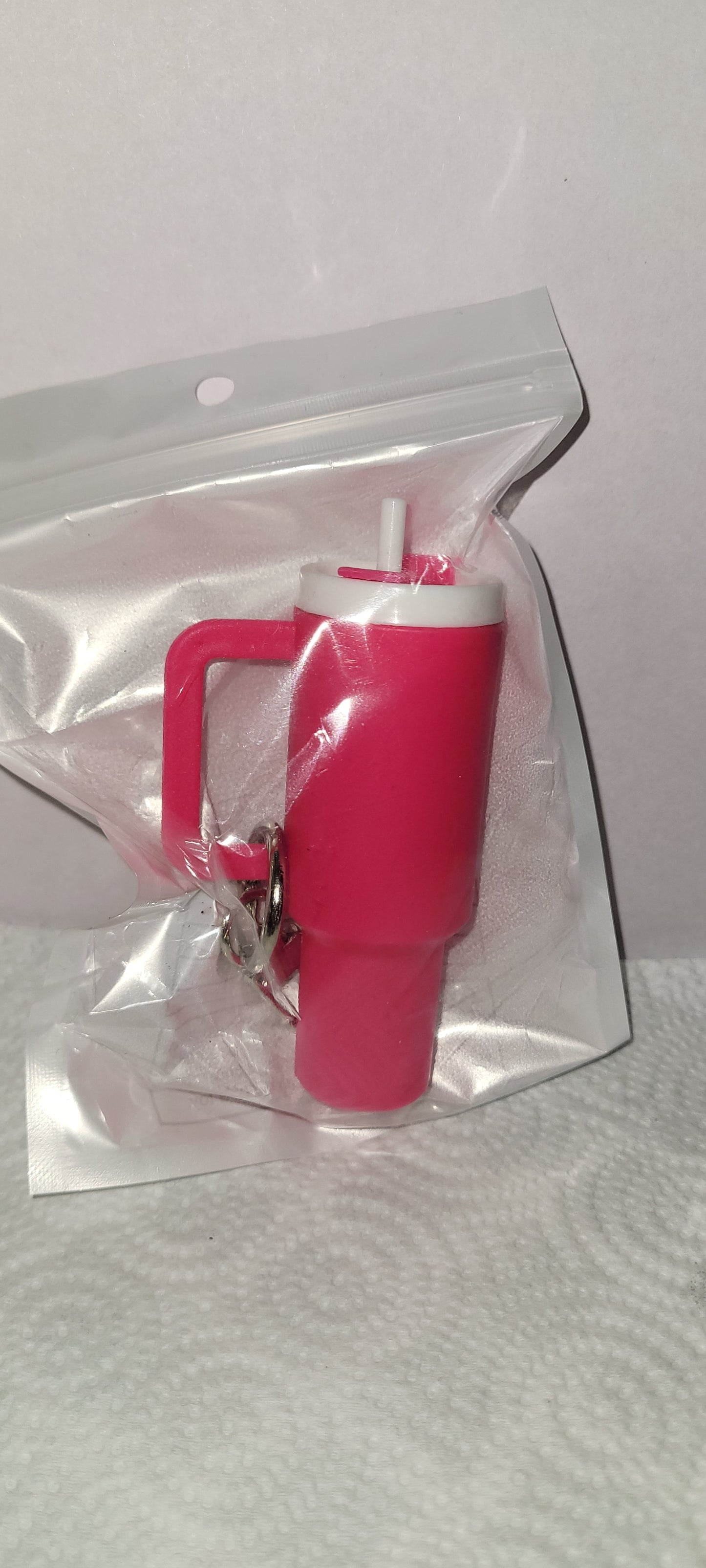 Mini tumbler keychains