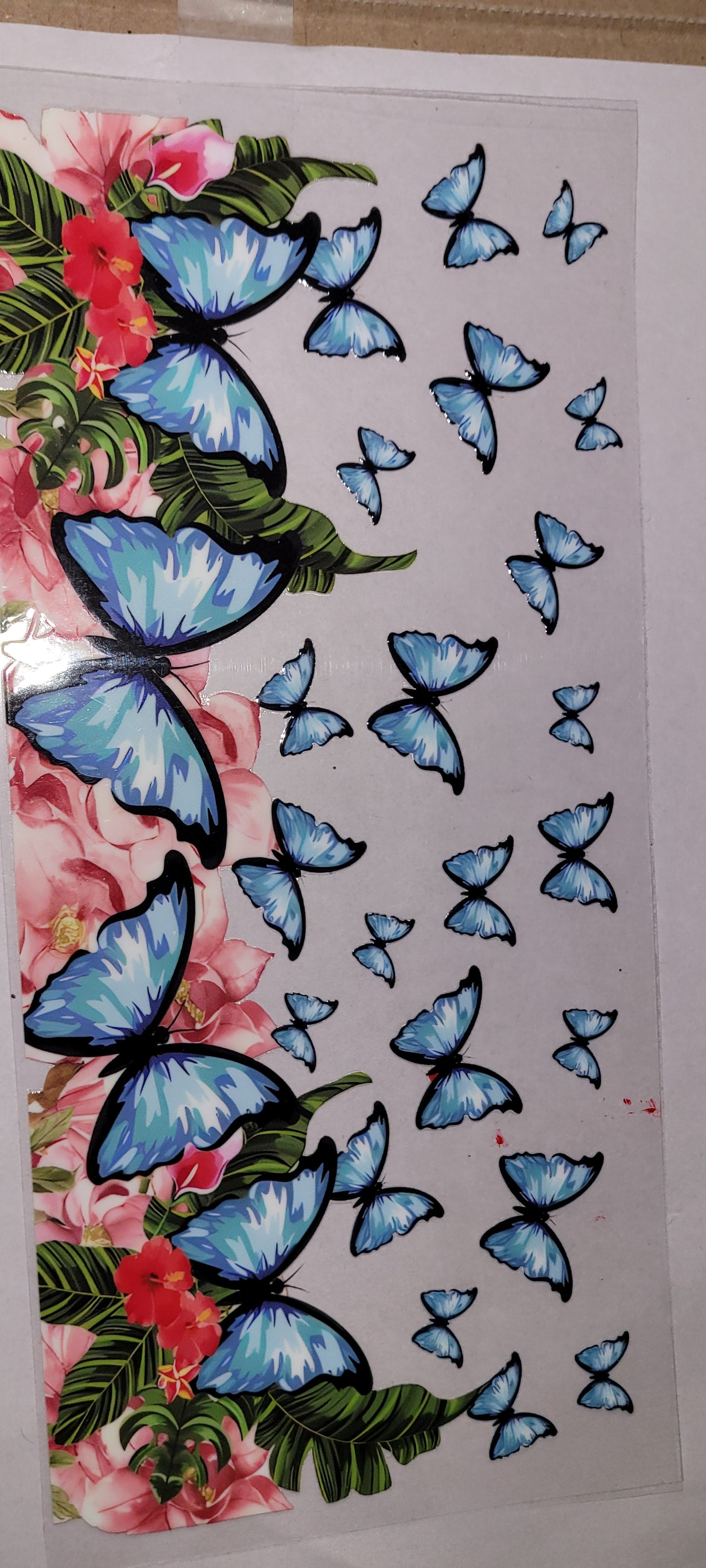 Butterfly uvdtf wraps