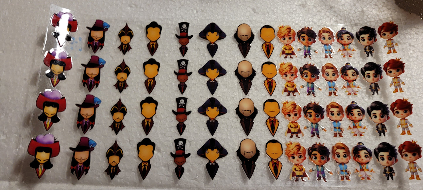 Characters start w/P