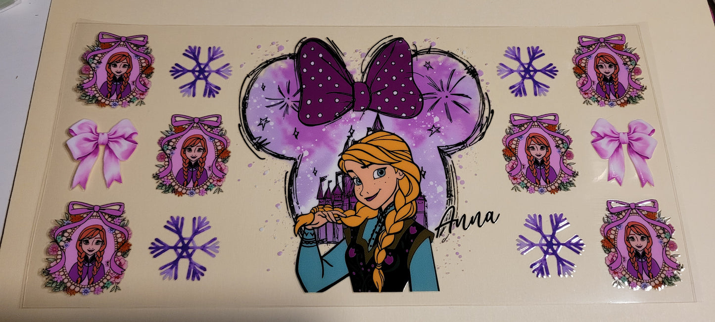 Princess cup wraps