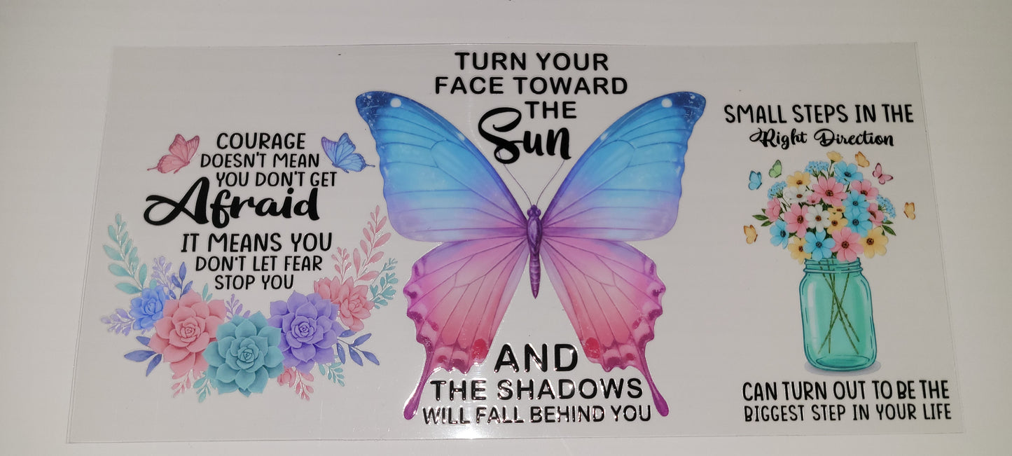 Butterfly uvdtf wraps