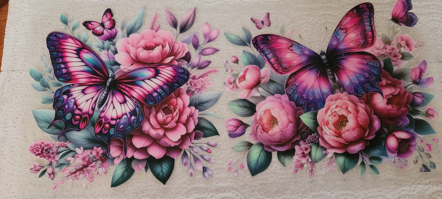 Butterfly uvdtf wraps