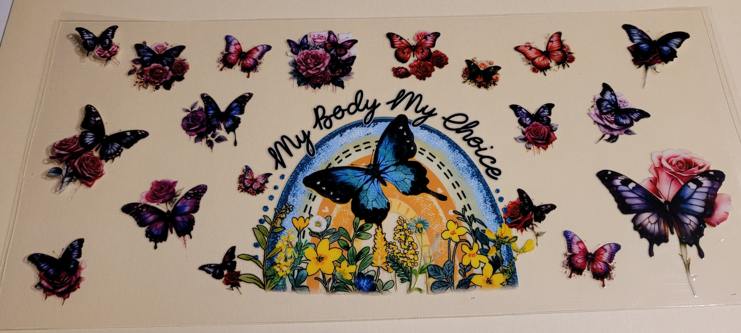 Butterfly uvdtf wraps