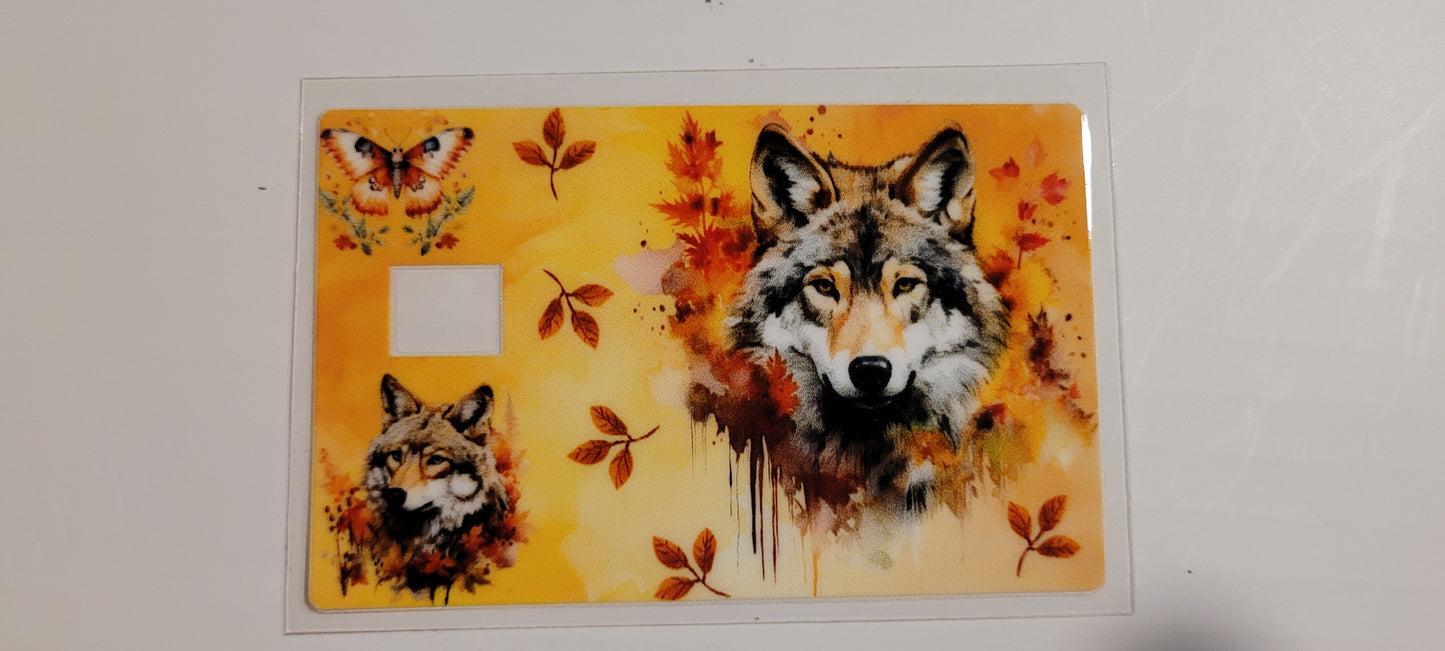 Credit card decals