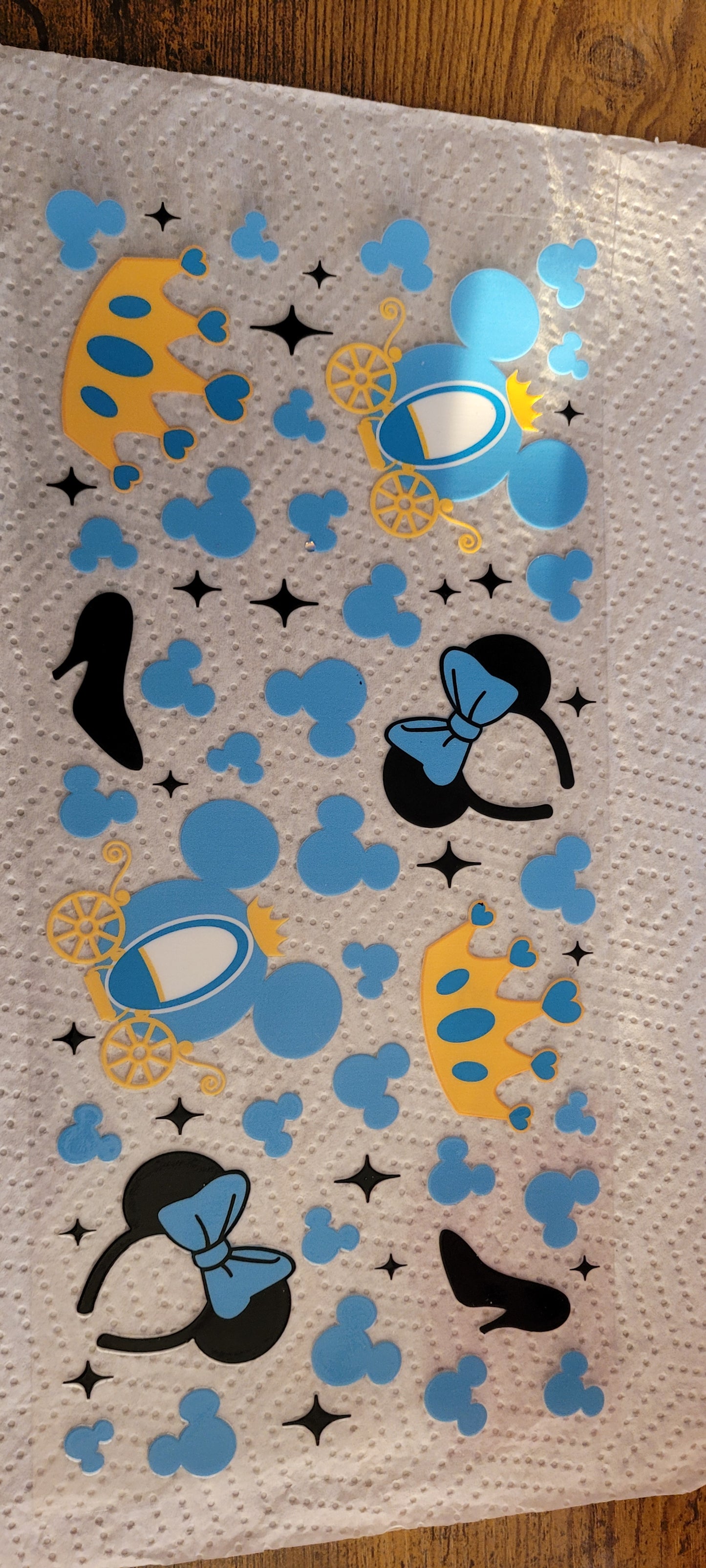 Princess cup wraps