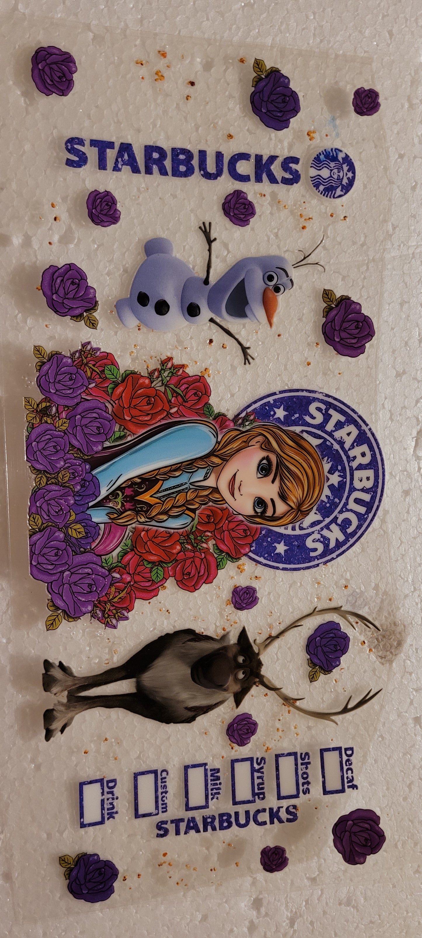 Princess cup wraps