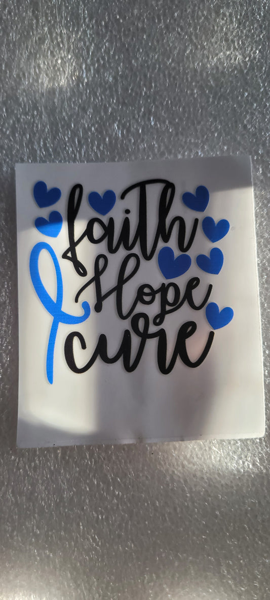 Cancer decals