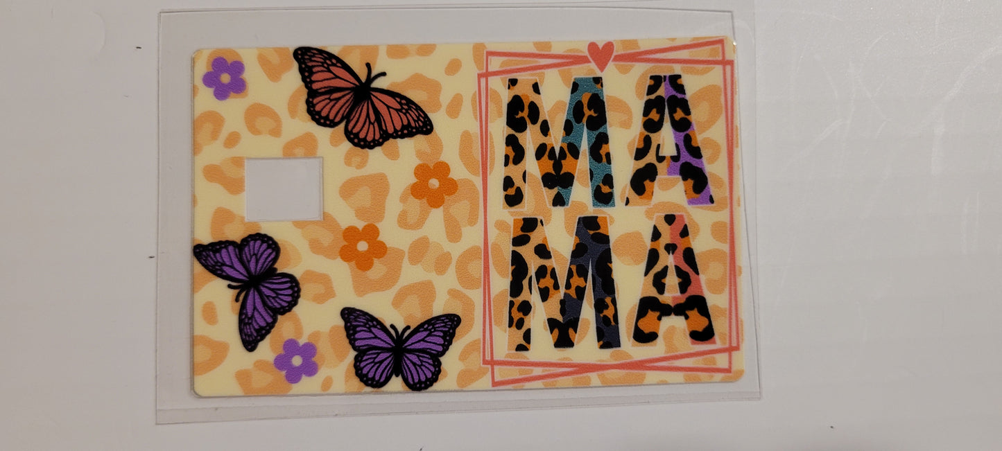 Credit card decals