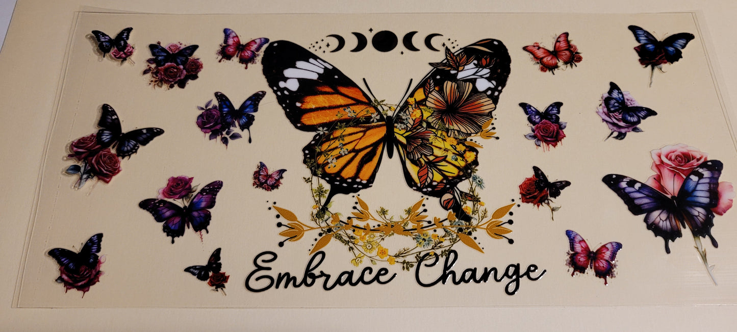 Butterfly uvdtf wraps