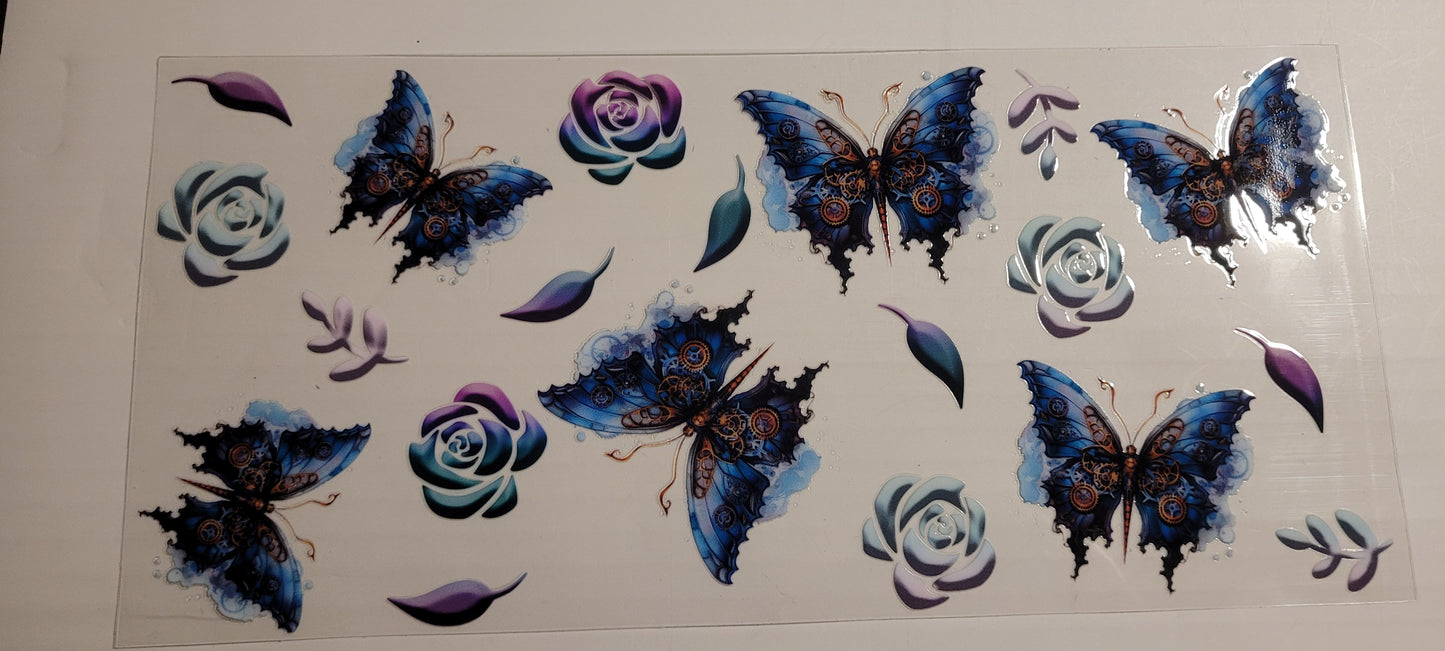 Butterfly uvdtf wraps
