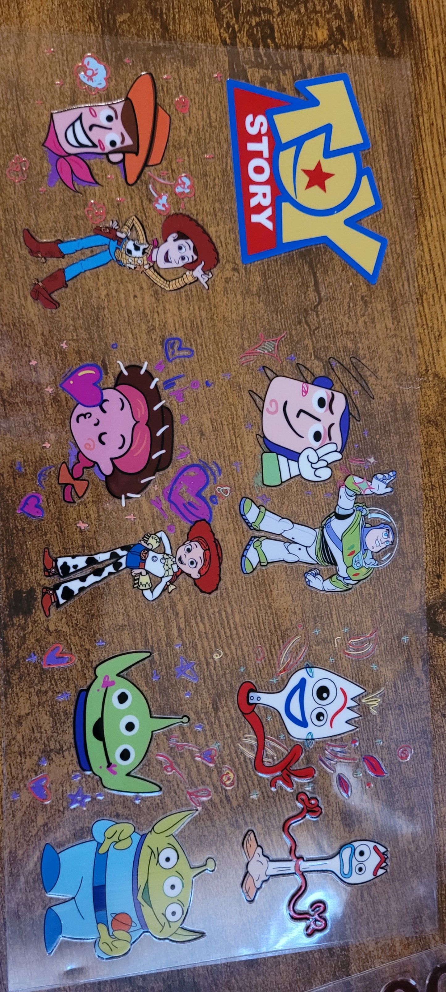 Characters start w/ T