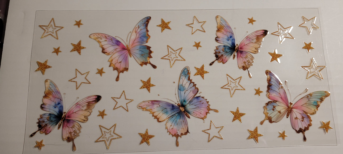 Butterfly uvdtf wraps