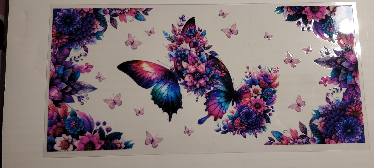 Butterfly uvdtf wraps