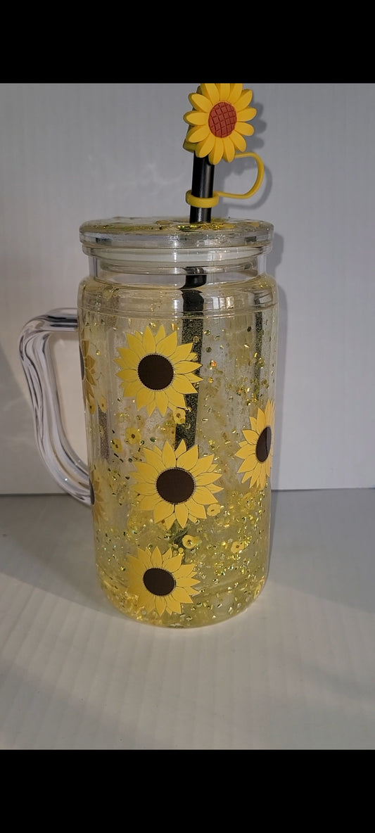Sunflower 16oz snowglobe