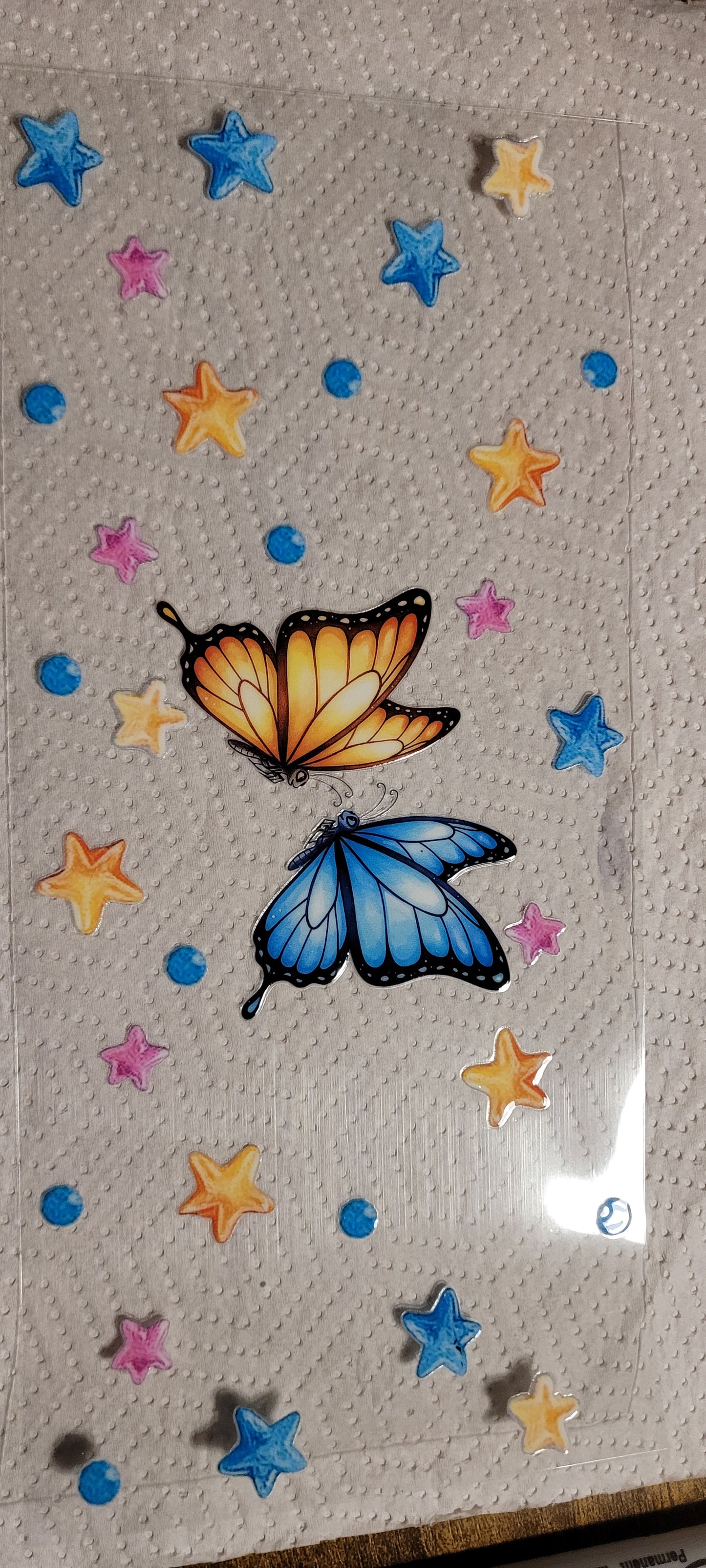 Butterfly uvdtf wraps