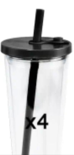 24oz snowglobe cups! With color lids