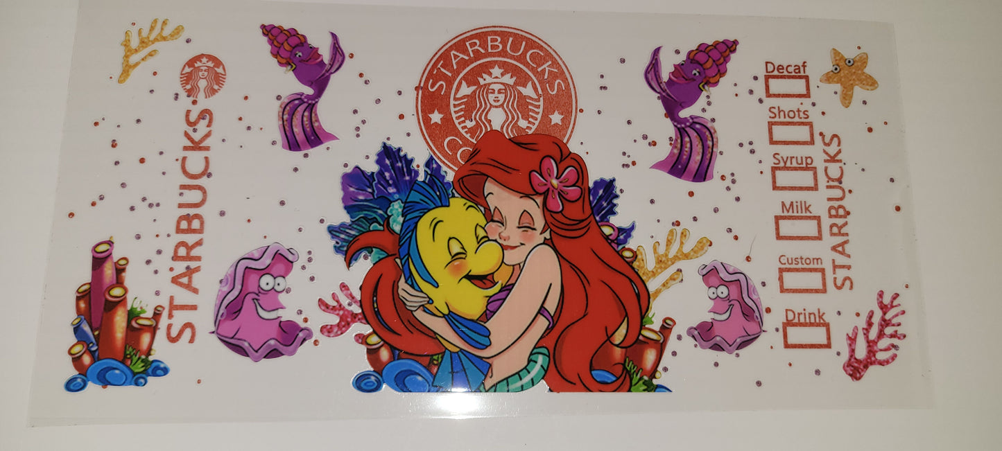 Princess cup wraps