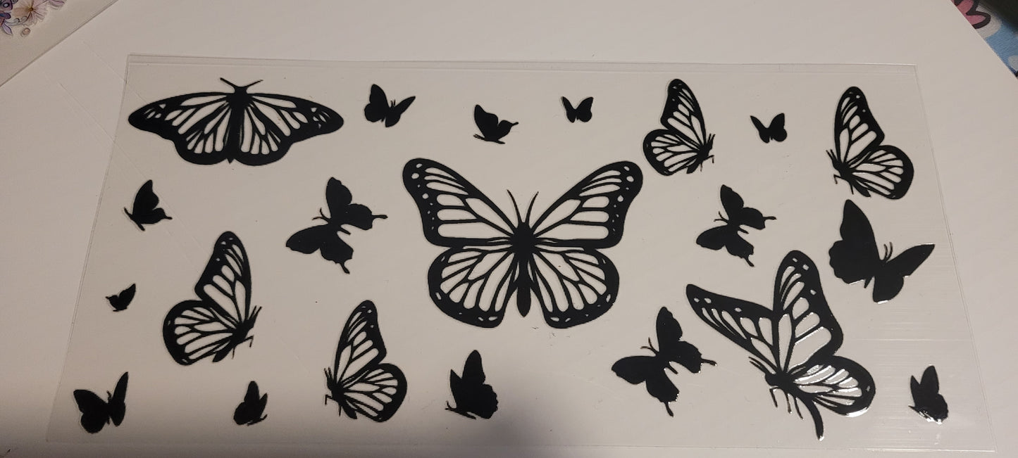 Butterfly uvdtf wraps