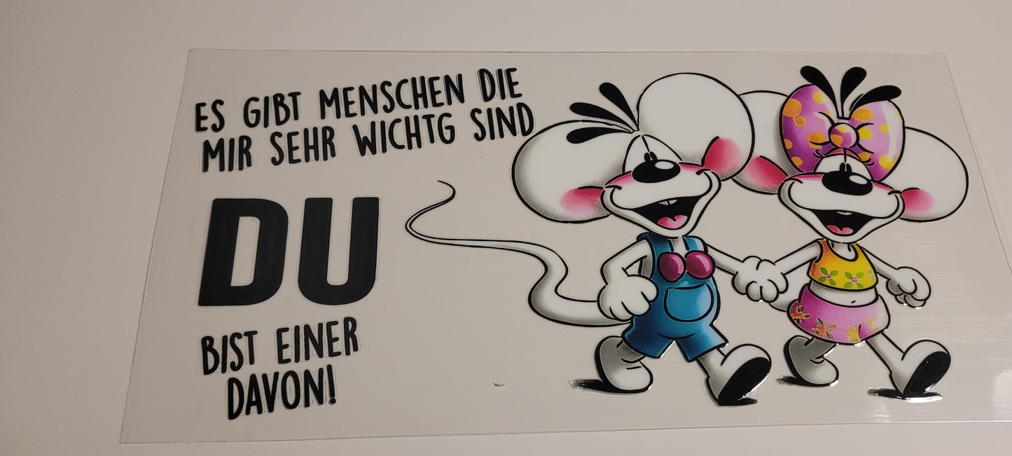 Characters start with D