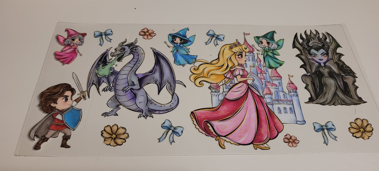 Princess cup wraps