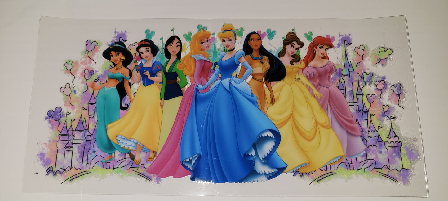 Princess cup wraps