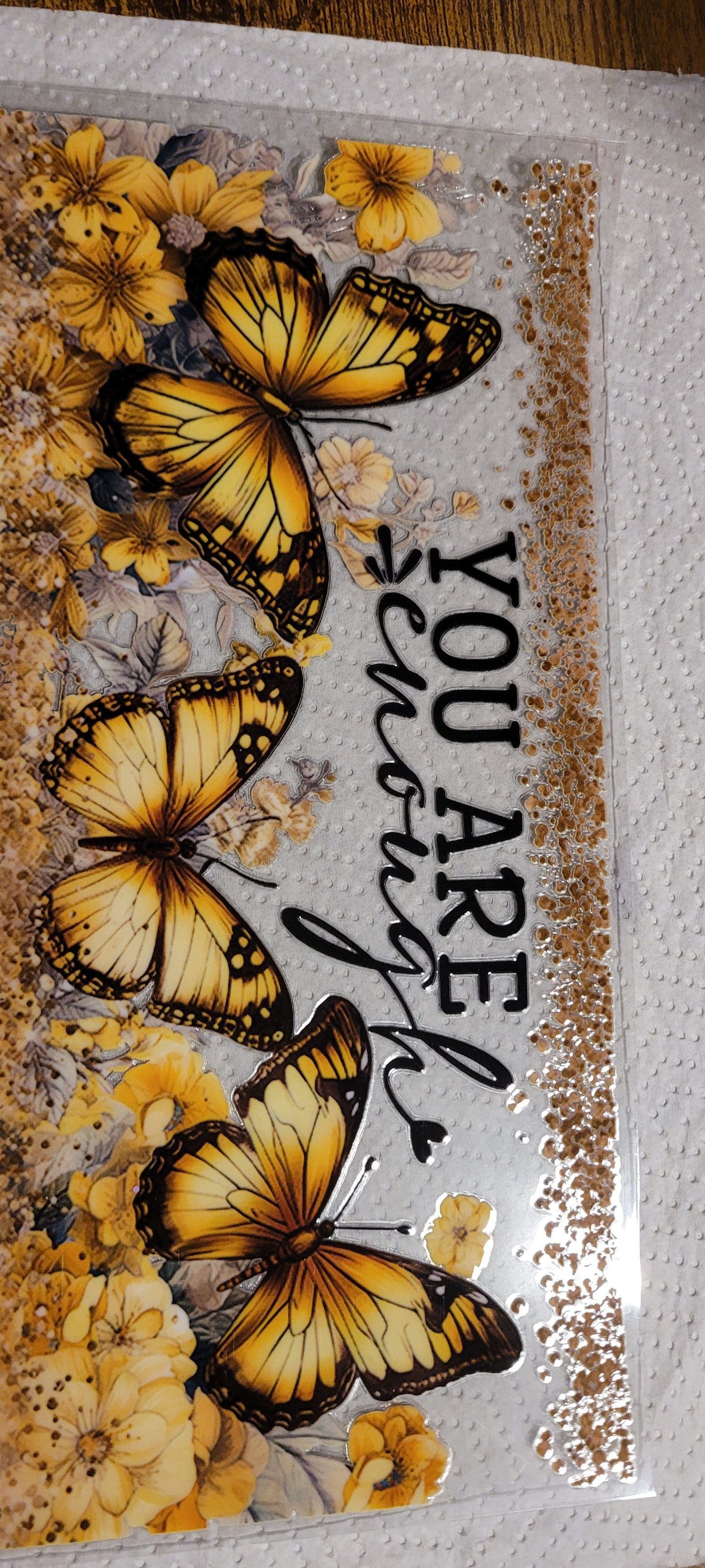 Butterfly uvdtf wraps