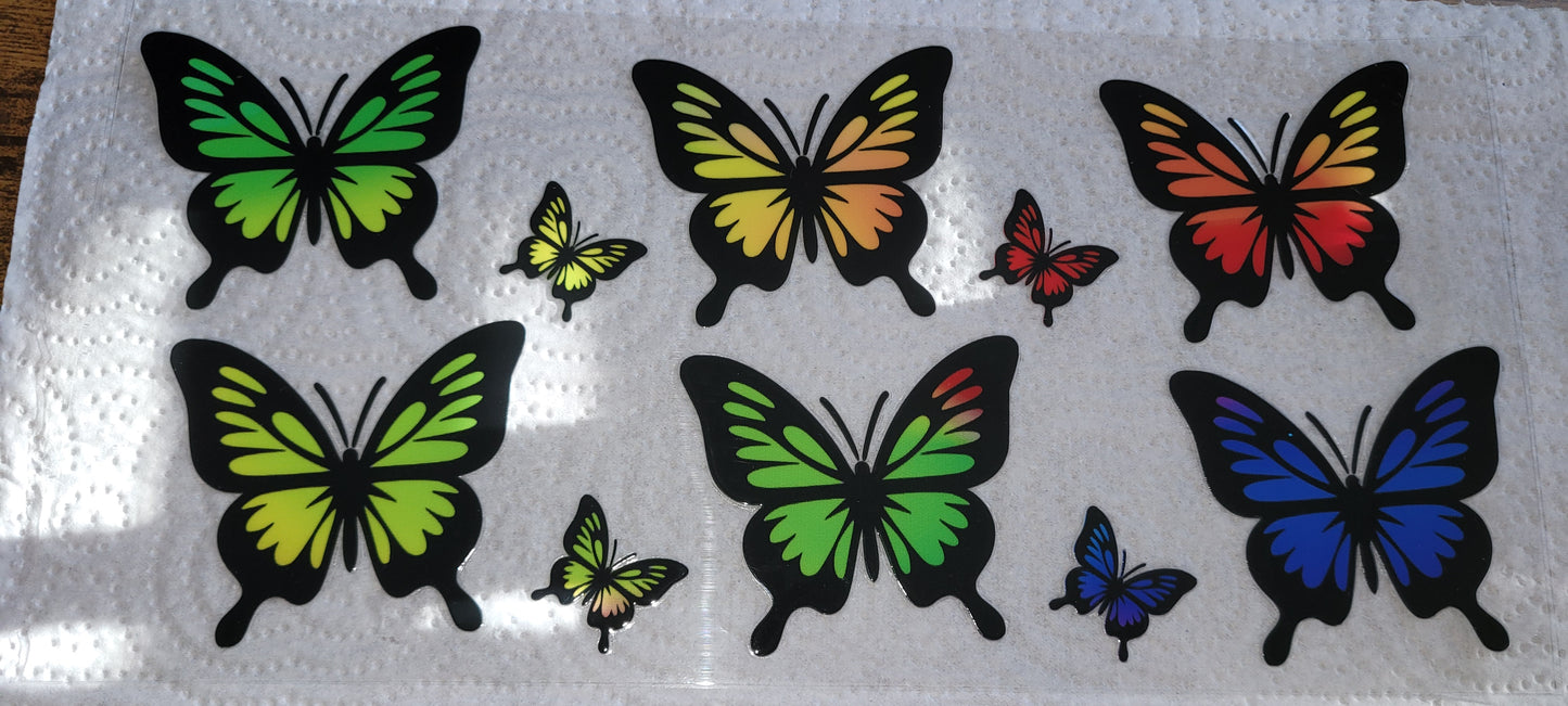Butterfly uvdtf wraps