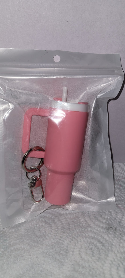 Mini tumbler keychains