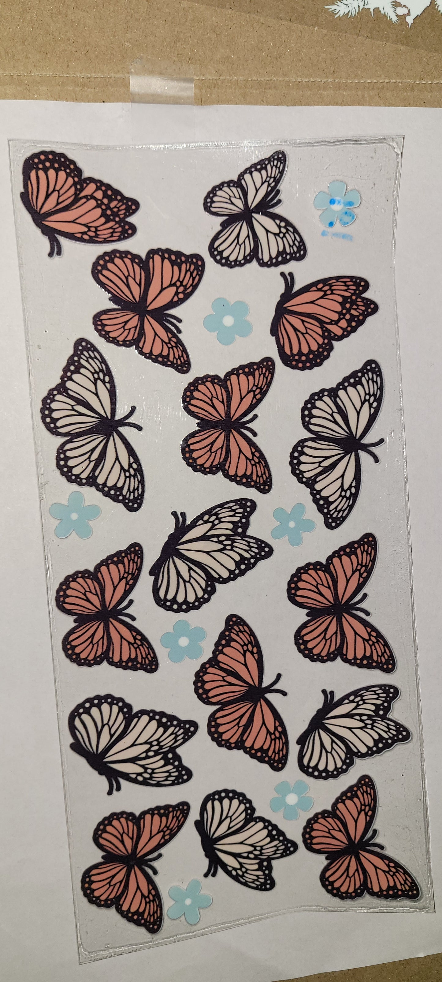 Butterfly uvdtf wraps