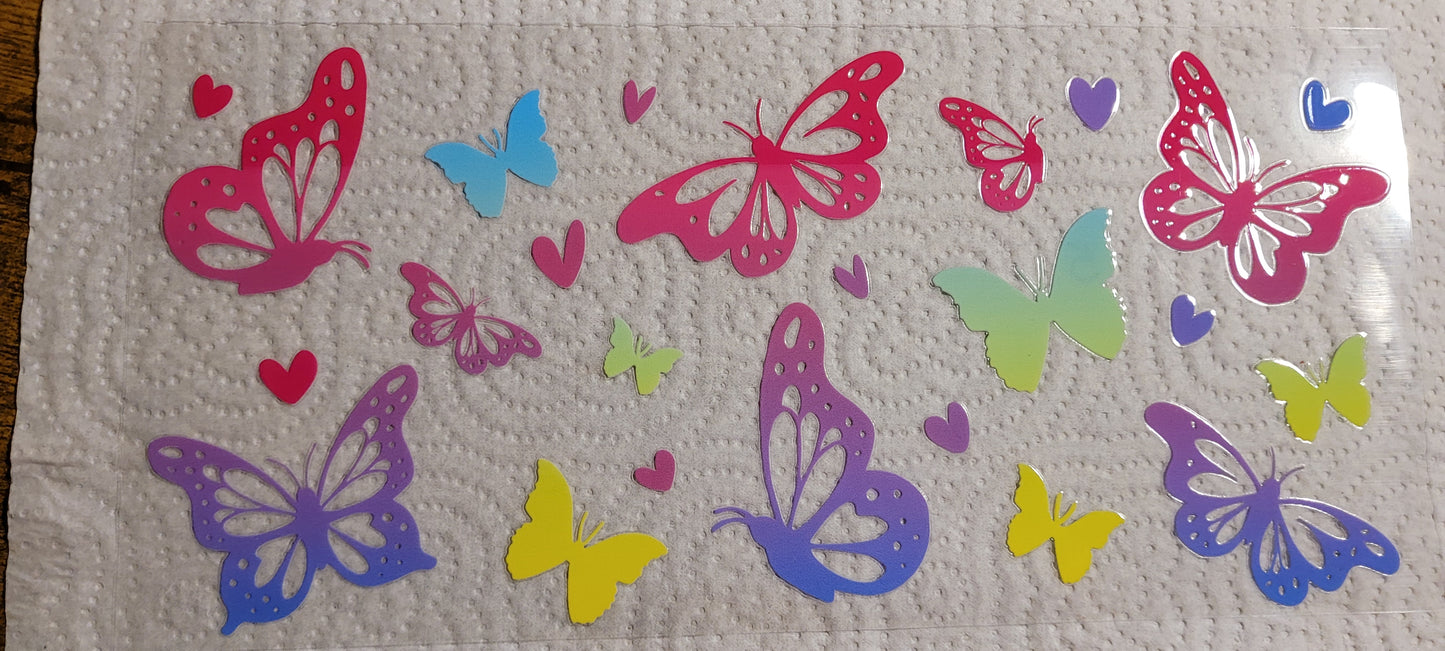 Butterfly uvdtf wraps