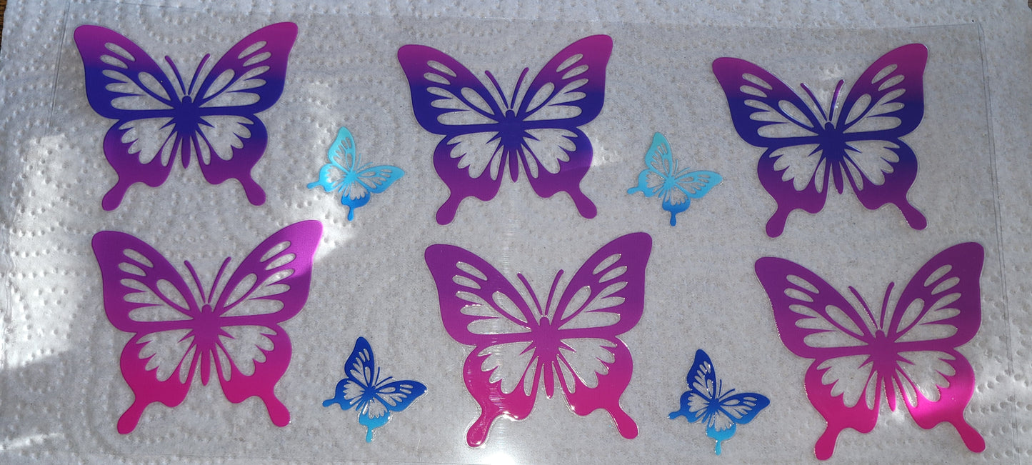 Butterfly uvdtf wraps