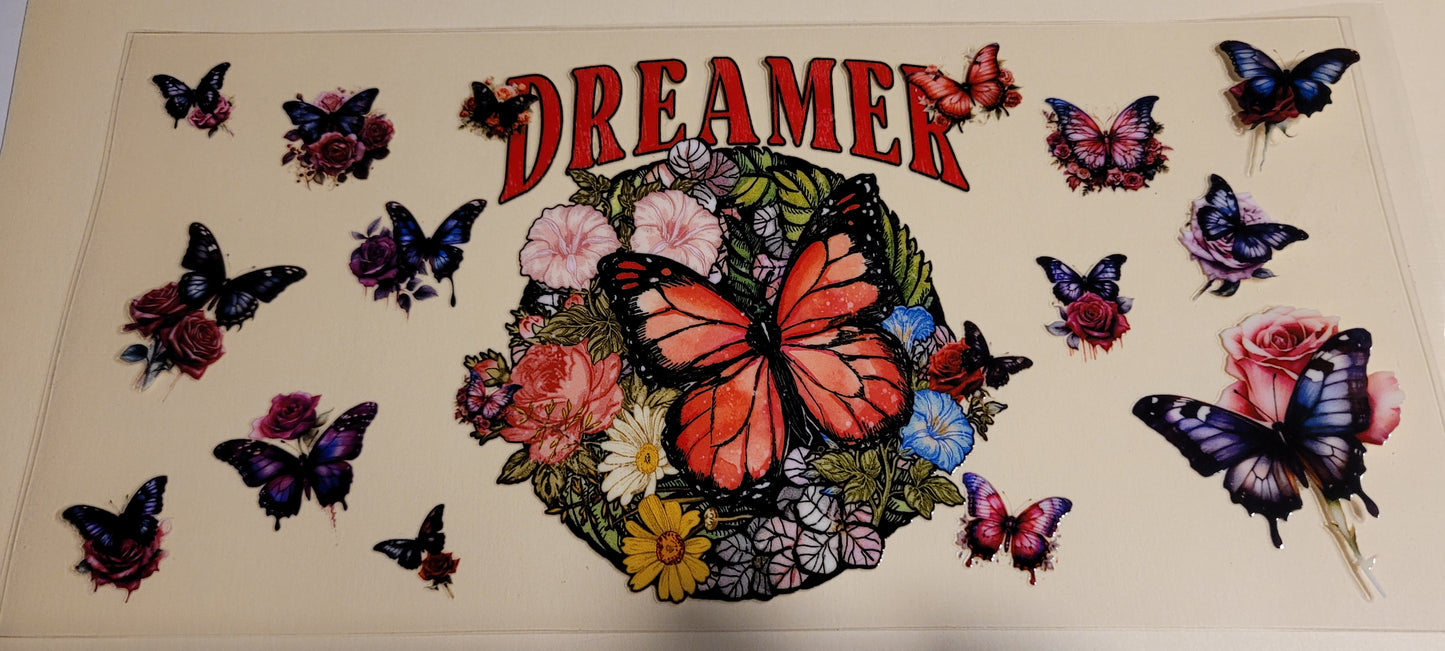 Butterfly uvdtf wraps