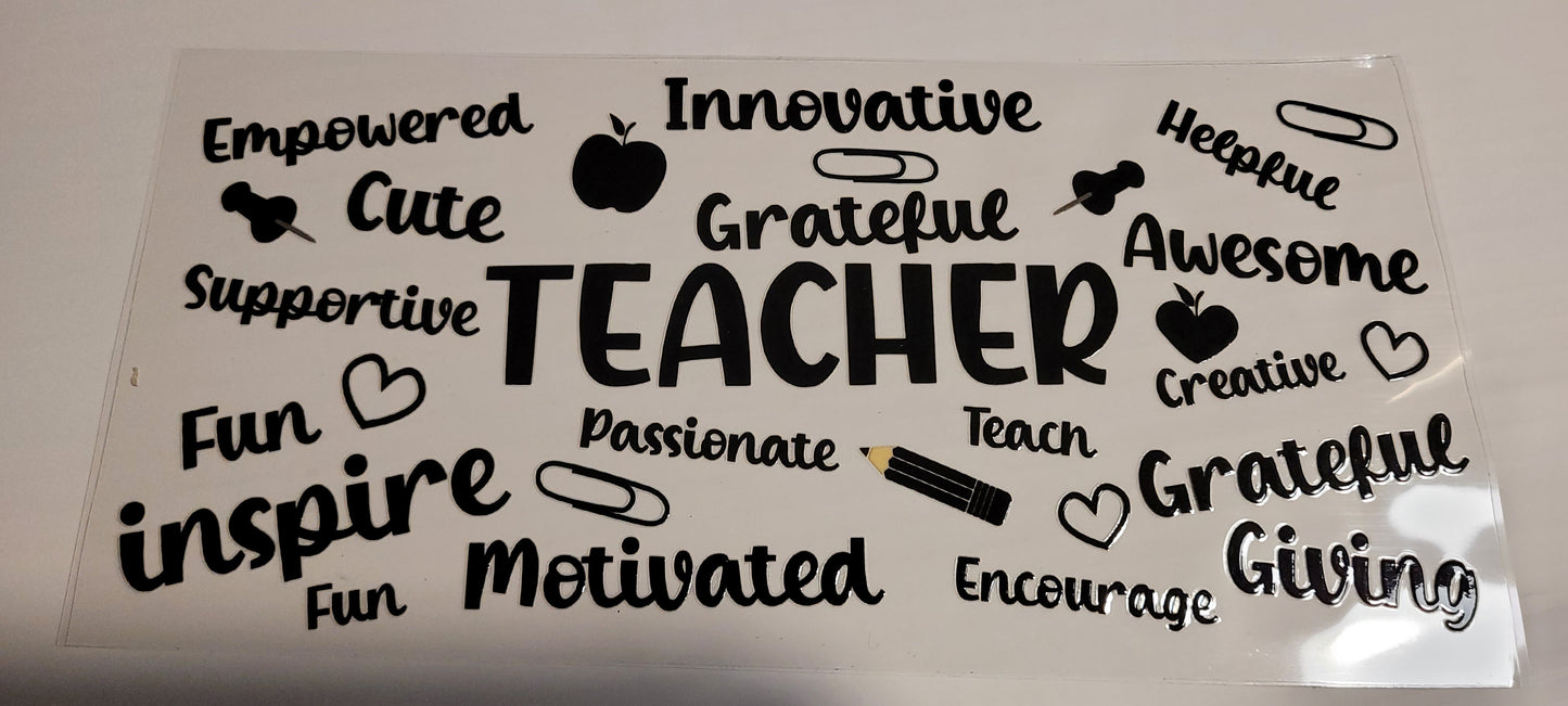 Teacher and school