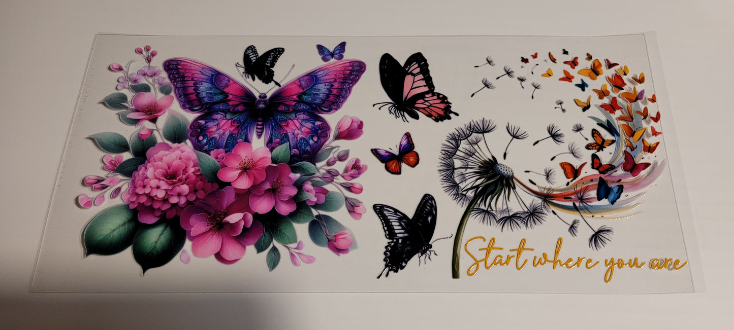 Butterfly uvdtf wraps