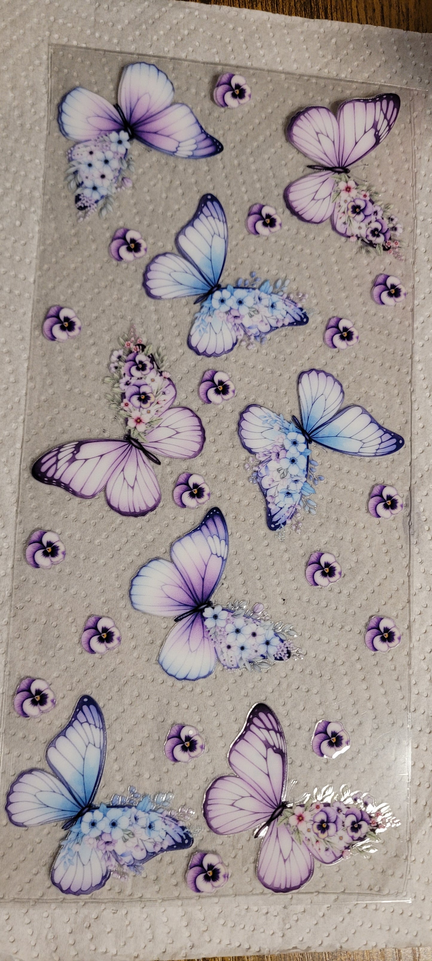 Butterfly uvdtf wraps