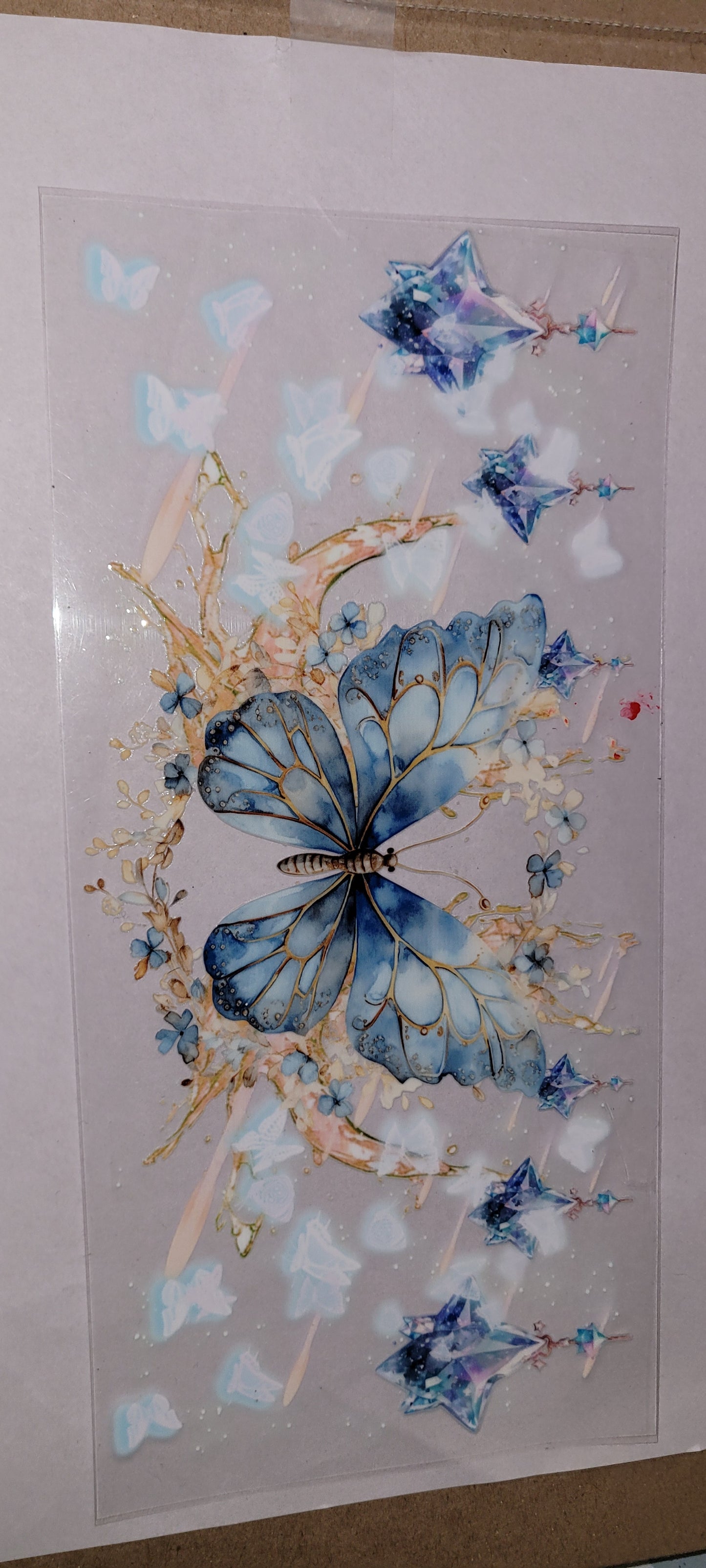Butterfly uvdtf wraps