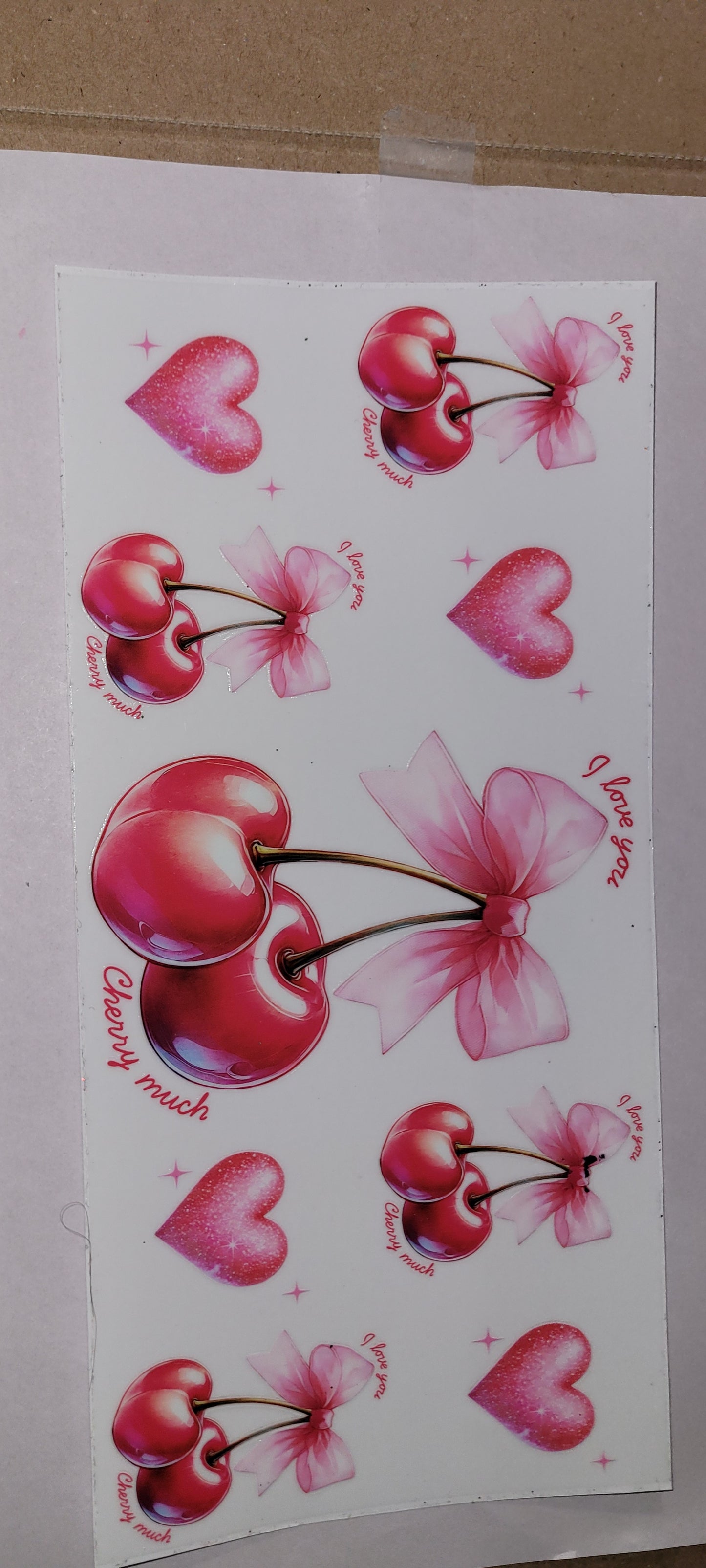 Bows and cherrys