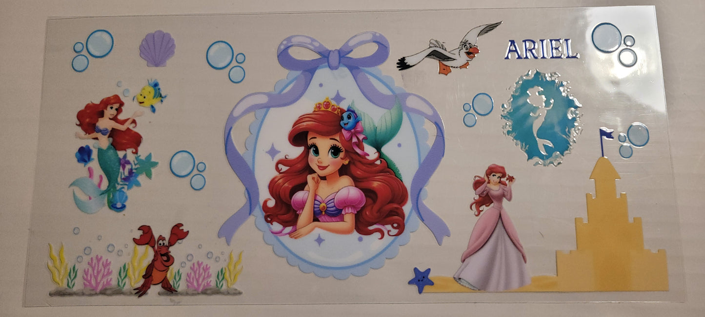 Princess cup wraps