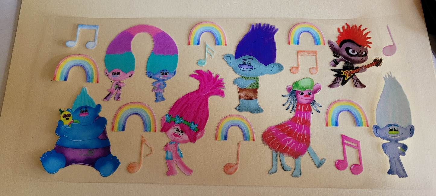 Characters start w/ T