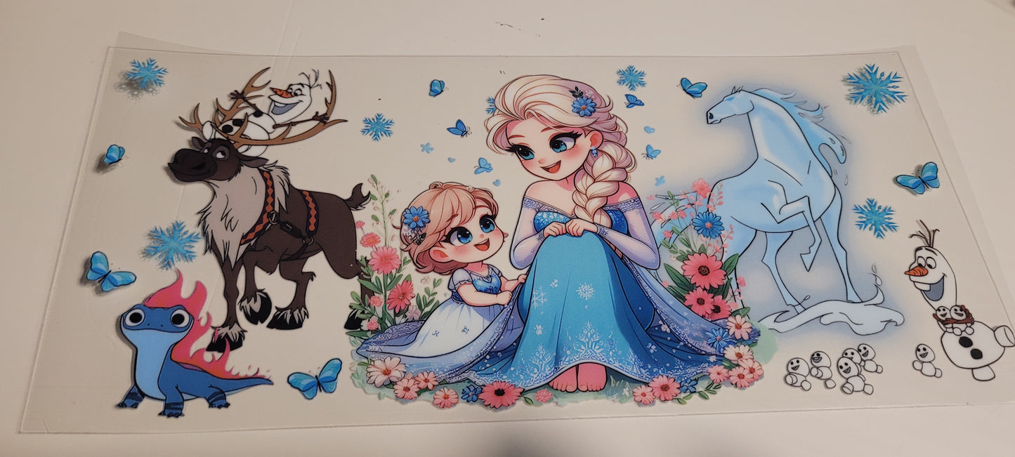 Princess cup wraps