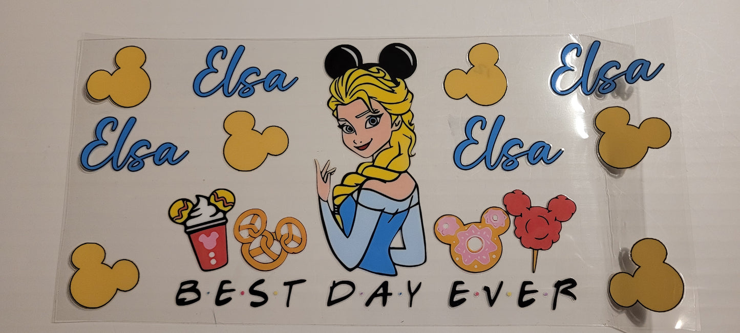 Princess cup wraps