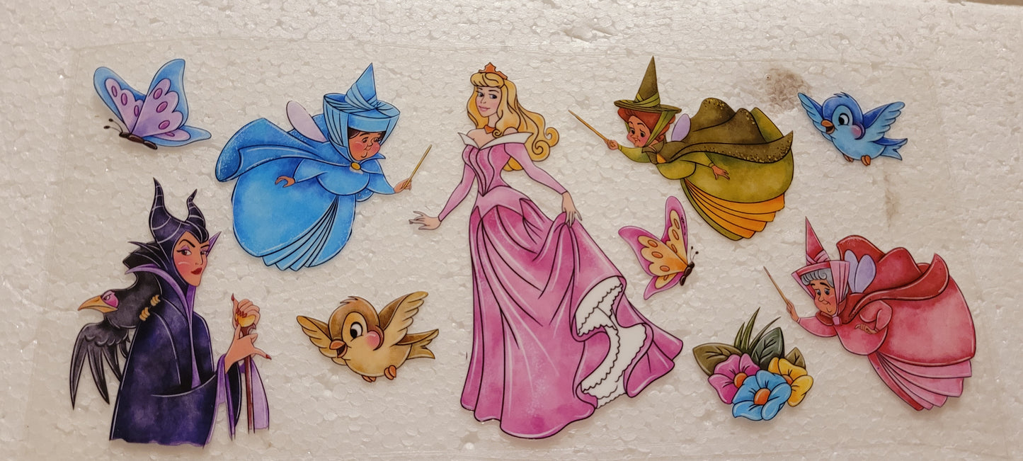 Princess cup wraps